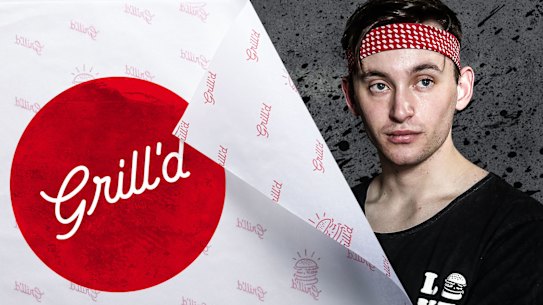 Grill'd worker Patrick Stevenson says he had to agree to a traineeship to get a job.