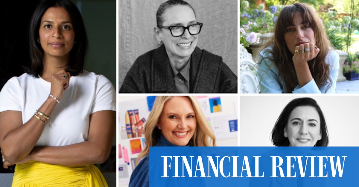 AFR's Women to Watch 2023 in fashion are Shamini Rajarethnam, Lee Mathews, Rebecca Jefferd, Emily Nolan, Bridget Veals - Vimarsana News