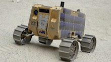 Australia has unveiled its first moon rover prototype, called Roo-ver, at the Queensland University of Technology.