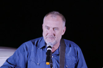 The veteran stand-up comedian takes to the road in his new series, Waltzing Jimeoin.
