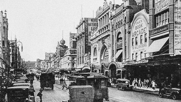 Cole's Book Arcade opened on Bourke Street in 1883. Not just books were sold there, though.
