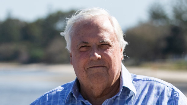 Perennial political aspirant and businessman Clive Palmer amassed more than $3 million in donations to his party - all donated by him or his companies.