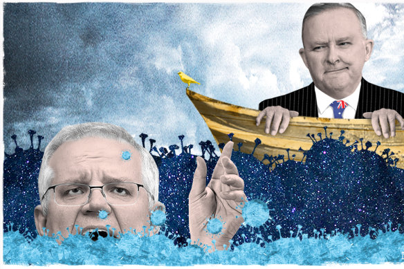 Anthony Albanese wants to render Morrison’s government unelectable by making it look incompetent and corrupt.