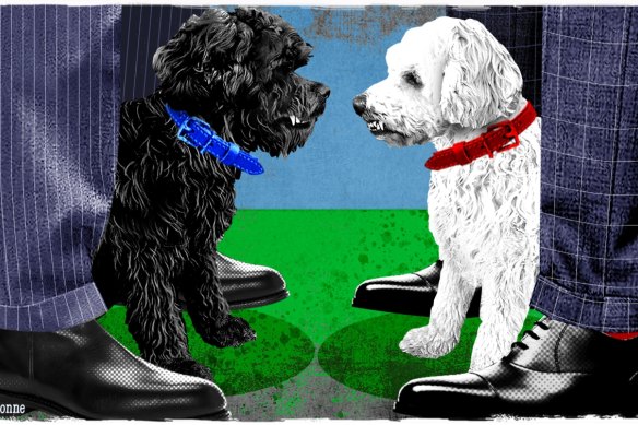 Scott and Buddy vs Anthony and Toto.