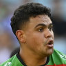 The moment Latrell Mitchell stopped the NSW premier in his tracks