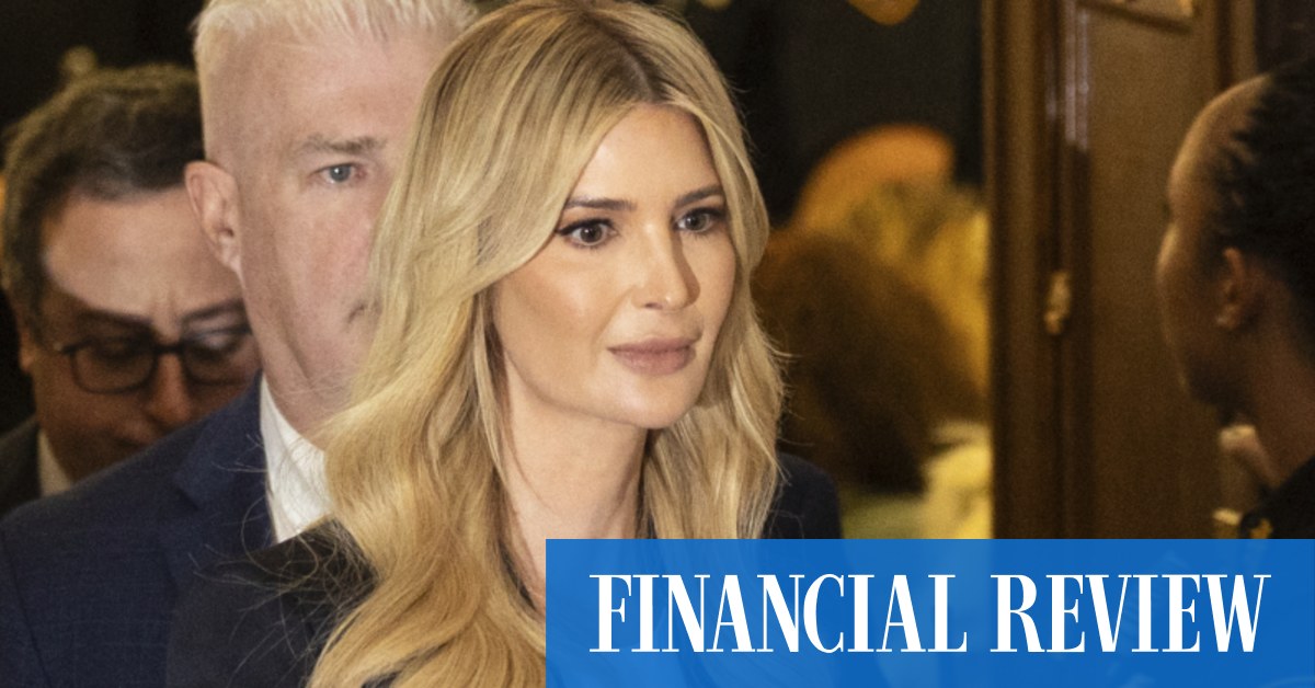 Ivanka Trump feared father not rich enough for property deals