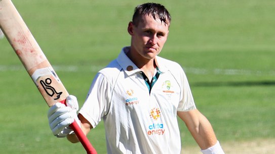 The end came too soon for Marnus Labuschagne in last year’s Test series against India.