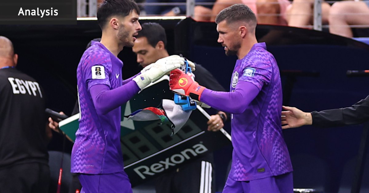 ‘I found out when you guys did': Ryan and Beach didn't know goalkeeper switch was coming