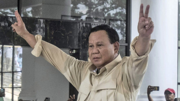 Claims of widespread fraud as ex-military strongman is declared Indonesian president