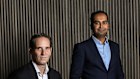 Capitaland’s Angelo Scasserra and Rahaul Bharara.