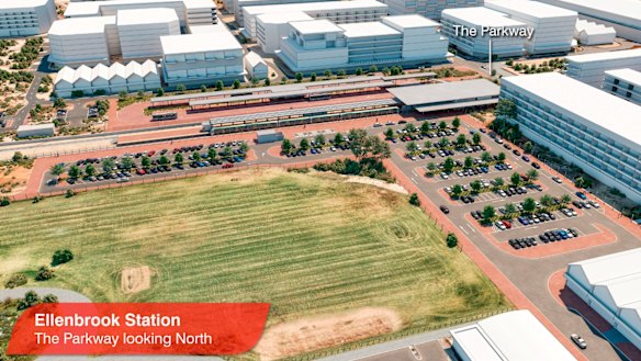 Ellenbrook will get one of five new train stations as part of Metronet.