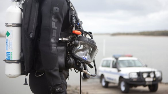 Rescue divers failed to find any trace of Andrew Page despite an extensive search off Elliot Heads.