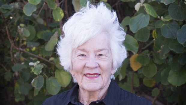Muriel Barnes, who died in 2018.