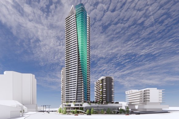 3 Ocean’s new tri-tower proposal is currently before Development WA.