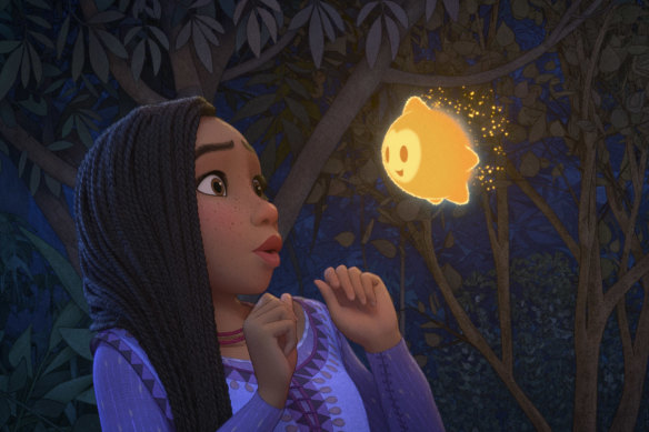 Disney latest big animation hope,  Wish, features idealistic Asha and a little ball of cosmic force called Star. 