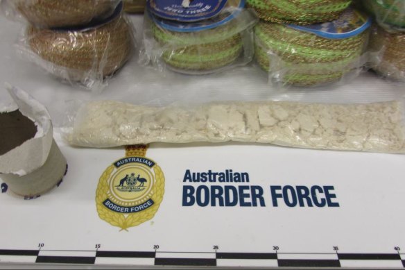 ABF officers in Sydney discovered the heroin after it had been sent through the international mail system.