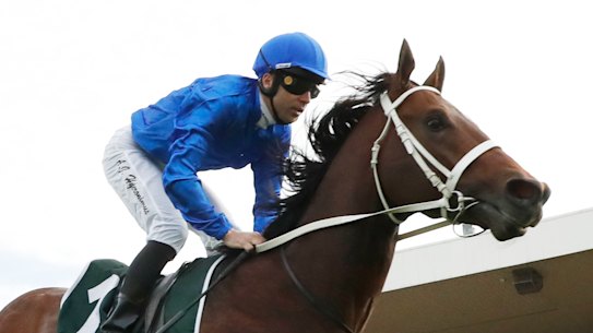 Beiwacht races clear in the Golden Rose.