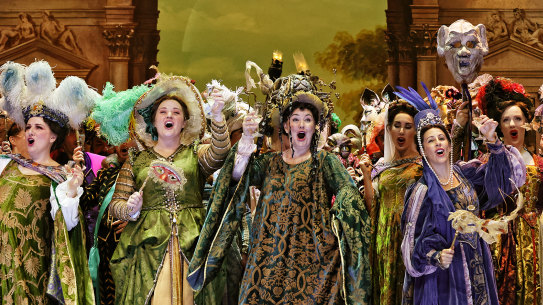 The choral part is crucial both dramatically and musically in Ernani.