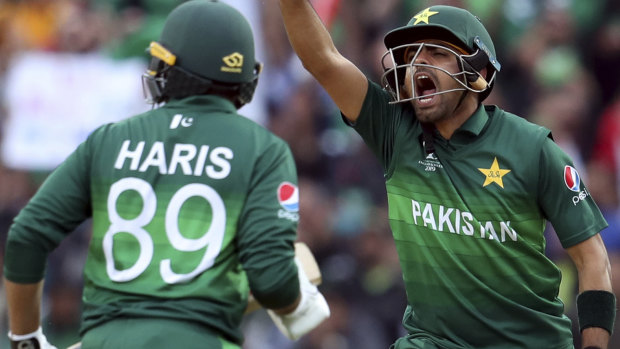Force to be reckoned with: Babar Azam, right, is ranked No.1 in the Twenty20 batting chart.