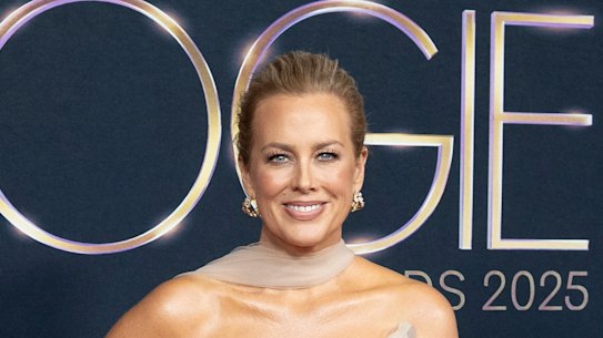 Sam Armytage at the 2025 Logies Awards in Sydney.
