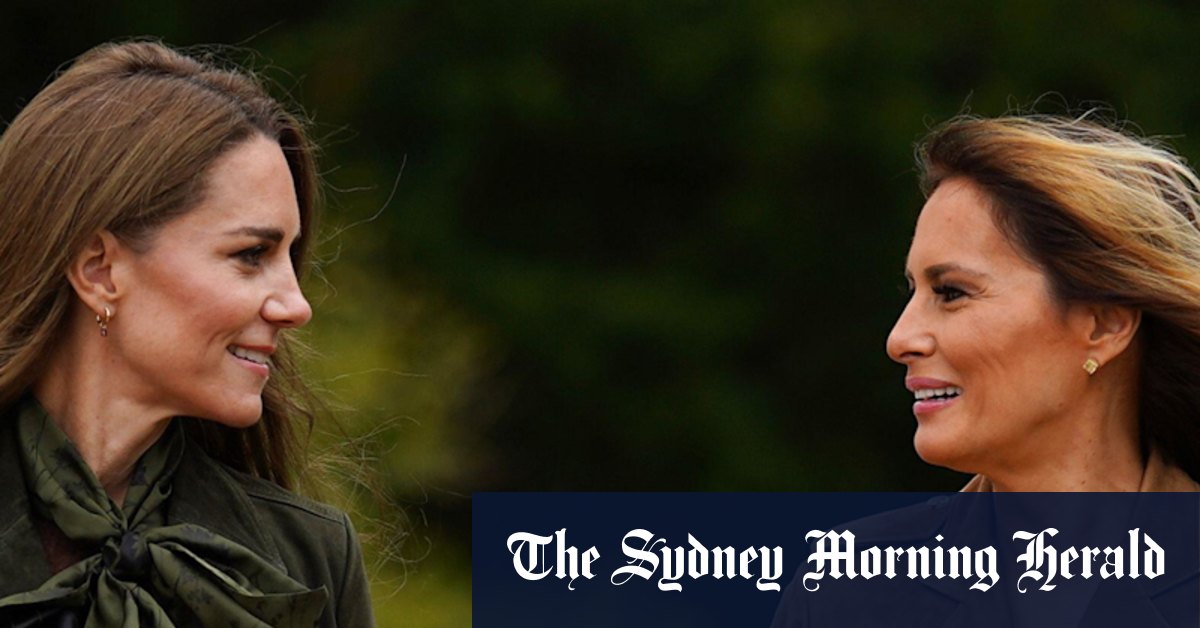 ‘She’s the only princess here’: Melania and Catherine swap state dinner for Scouts picnic