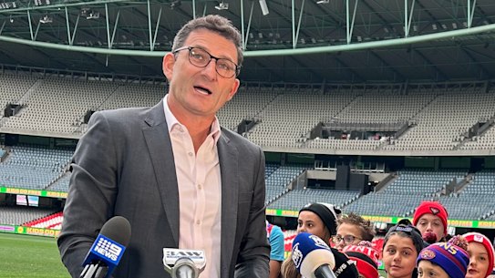 Travis Auld says that money from gambling companies is part of the AFL’s infrastructure.