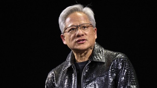 Jensen Huang, co-founder and chief executive officer of Nvidia.