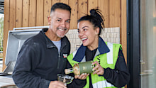 Rick and Tayla were hungry for a win this week, so much so that they went through five different fireplaces until they finally found the perfect one. But would the judges love it or loathe it?