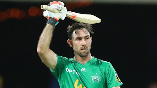 Glenn Maxwell of the Melbourne Stars.