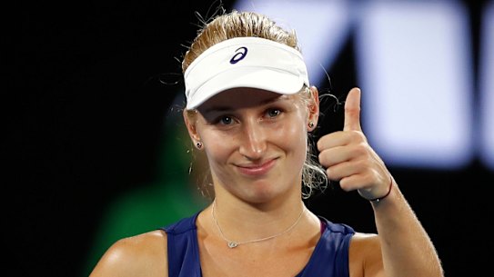 Gavrilova will return to the Australian Open following injury. 