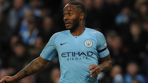 Manchester City's Raheem Stirling.