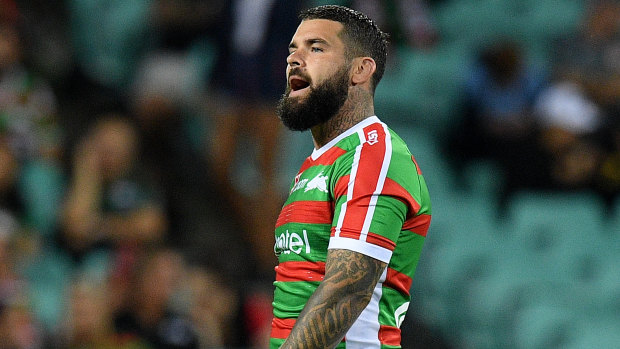 Ball on a string: Adam Reynolds started the season with a bang for South Sydney against the Roosters.
