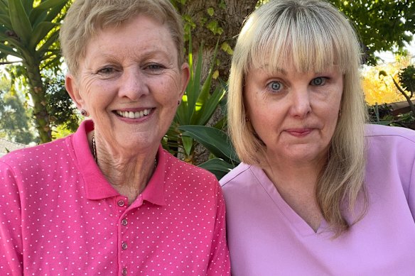 Marita (left) and Jenny van Gemert. “I’m just so proud of Jenny,” says Marita. “Our nursing experience is a lovely thing to share.”