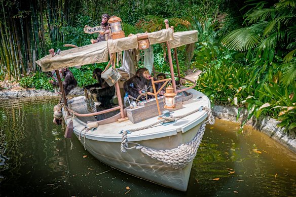 Adventureland and The Jungle Cruise.