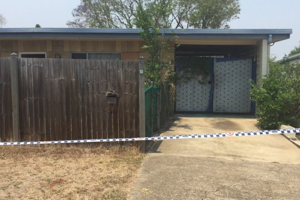 Kardell’s body was found at this property in the Ipswich suburb of Raceview.