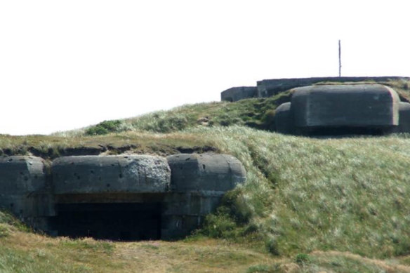The owner of Bunkeren recalled discovering wartime bunkers as a child. She gave this image to the architect James Stockwell as inspiration. 