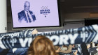 Silent salute: Attendees held up Melbourne Victory scarves at the end of the memorial.