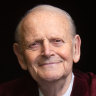 Art collector Hank Ebes at his home in Melbourne.