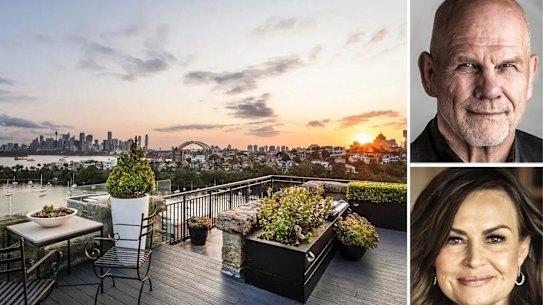 Lisa Wilkinson and Peter FitzSimons