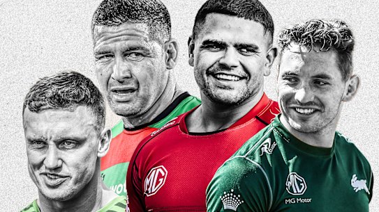 Big-money Bunnies: Jack Wighton, Cody Walker, Latrell Mitchell and Cameroon Murray