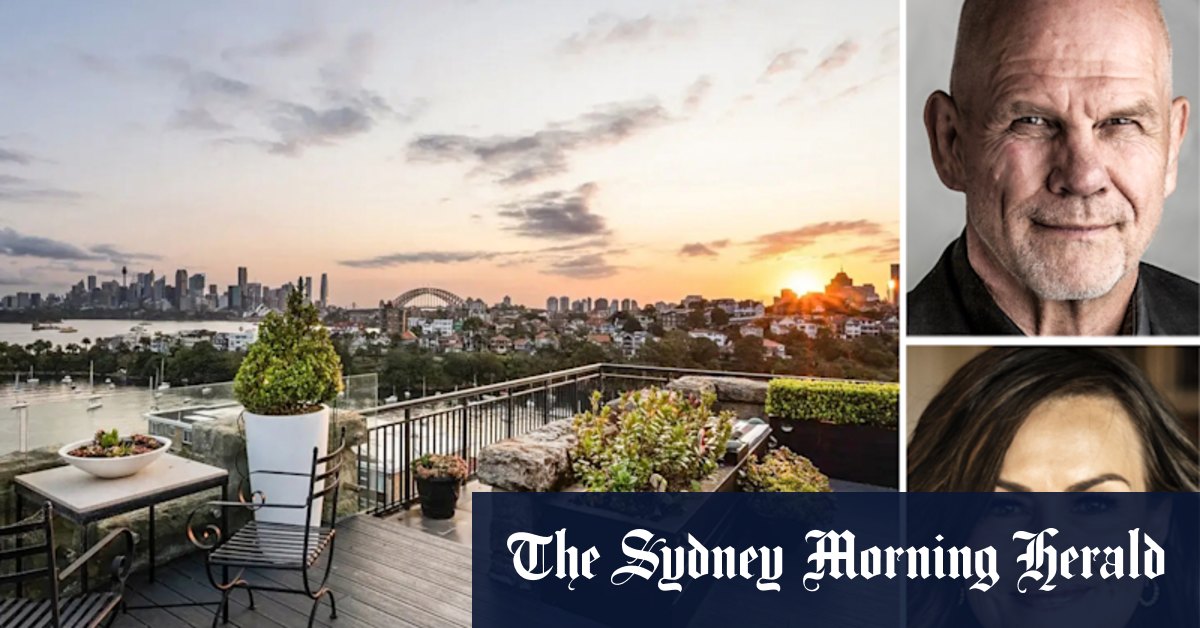 Lisa Wilkinson and Peter FitzSimons downsize to Sydney penthouse