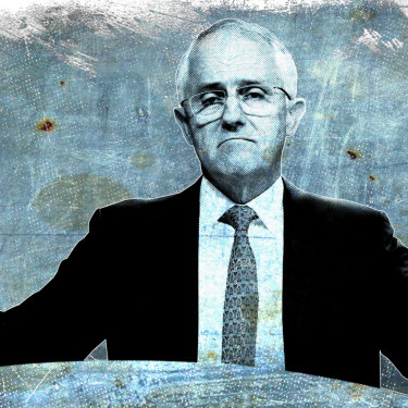 At the 2016 election, the Turnbull government lost 14 seats and was reduced to single-seat margin. Artwork: Dionne Gain
