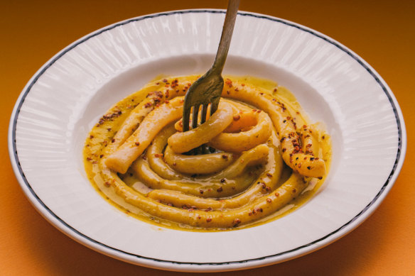 The XL “pico” pasta.