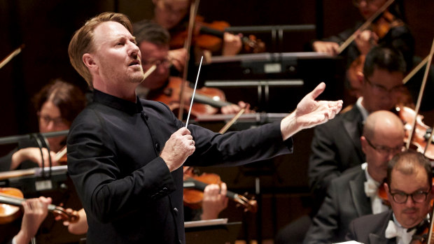 Ben Northey conducts the Melbourne Symphony Orchestra.