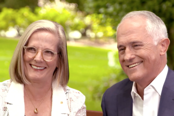 Malcolm and Lucy Turnbull have spoken out about the need to act on climate change during an address in Sydney to the Coalition for Conservation.
