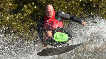 'Kick their butt': The paraplegic, double amputee, water-skiing extraordinaire