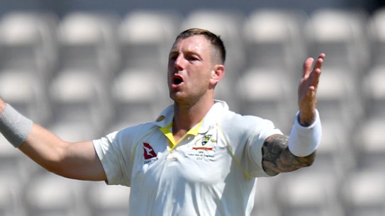 James Pattinson is raring to go for Australia at Edgbaston.