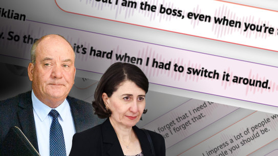 The corruption watchdog was scathing about Gladys Berejiklian’s motived for staying with Maguire and keeping the whole thing a secret.
