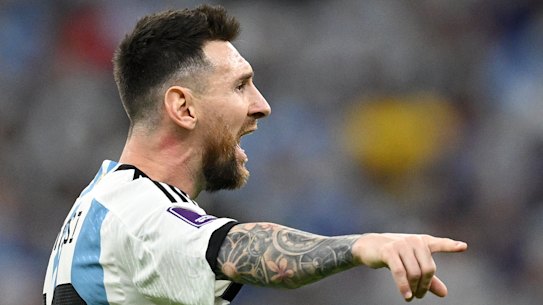 Argentina’s Lionel Messi.