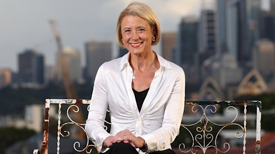 Kristina Keneally after losing the election in Fowler.